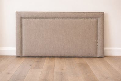 Standard Double Headboard  - Natural Fabric