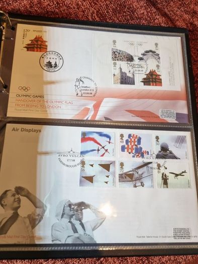 Mint UK FDC album