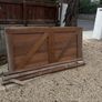 Garage Doors Solid Heavy Teak Image 2