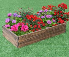 Rectangle Raised Flower Bed Free Delivery