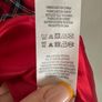 Elegant red plaid dress for a girl, 122cm, 6-7 years Image 4