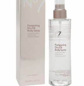 NO 7 Pampering Dry Oil Body Spray