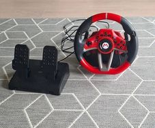 Nintendo switch steering wheel and accessories