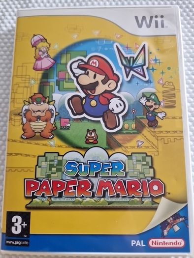 Super Paper Mario Nintendo Wii Games Original