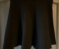 BERSHKA black mini skirt size 4/6 XS