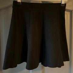 BERSHKA black mini skirt size 4/6 XS