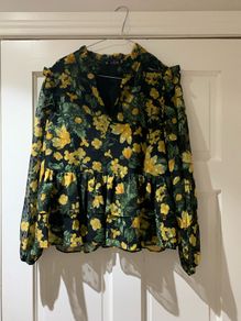 floral blouse