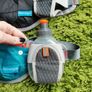 Running / jogging waist bag. Cycling waist bag. Belt bag. Belt wallet. 2 water bottles. Image 2