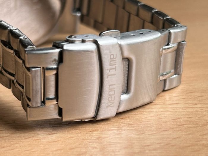 Neon Time Watch