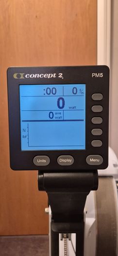 Concept 2 model D rowing machine - PM 5
