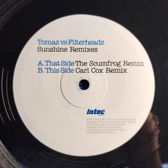 Tomaz vs Filterheadz - Sunshine Carl COX / Scumgrog.com Remixes - Intec Records - Quality Early 00s Tech-HOUSE!
