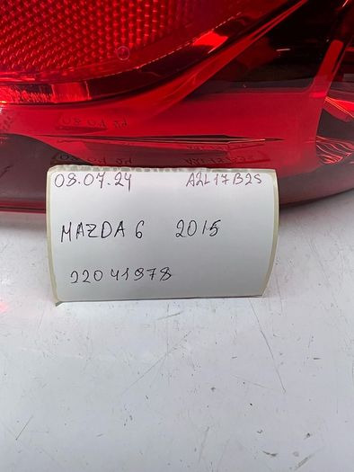 Mazda 6 Saloon Gj 2016 Drivers Side Rear Outer Brake Led Light Ghk1-51150 A2l16b2s