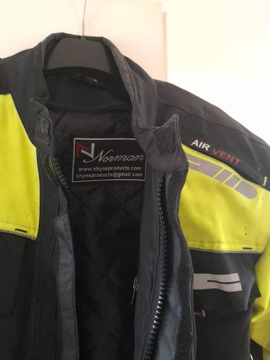 Selection of quality motorbike jackets,  trousers,  helmets  , and boots ..