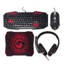 Gaming Mouse, Mouse Pad, Headset, and Keyboard Pack Marvo Scorpion CM375. Image 4