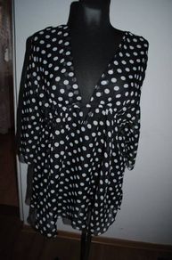 Atmosphere Beachwear Polka dot  summer top size UK12 EU40 Postage included