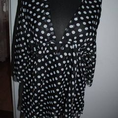 Atmosphere Beachwear Polka dot  summer top size UK12 EU40 Postage included