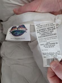 Luxurious deep feather superking bed topper.........ABSOLUTE BARGAIN