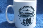 BALLYCOTTON  "10" (County Cork) - 35th annual TEN MILE ROAD RACE Official Finisher award mug (2012)