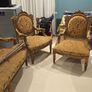 antique sofa and chairs. Image 2