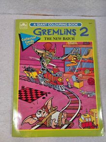 Gremlins 2 colouring book
