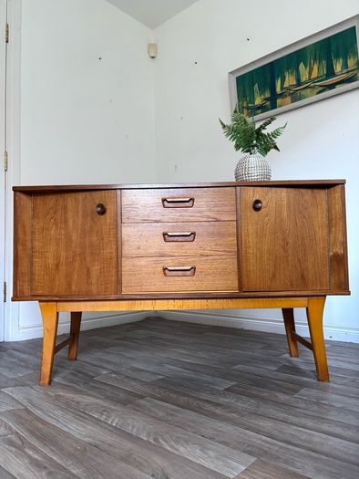 Vintage Retro Mid Century Teak Sideboard