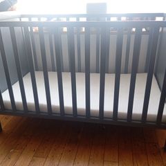 Gray cot