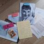 Audrey Hepburn collection of reproduction pictures photos contracts sketches by herself theatre programmes family album pictures of her life bulk lot 1.2kg all in excellent condition with FREE STANDARD POSTAGE INCLUDED Image 4