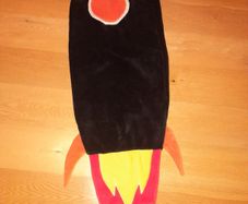 Children's tail blanket