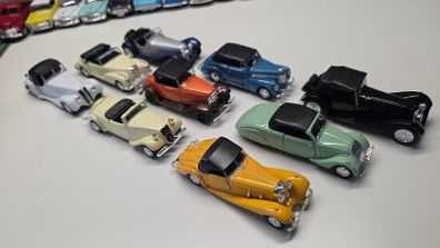 Miniature classic cars