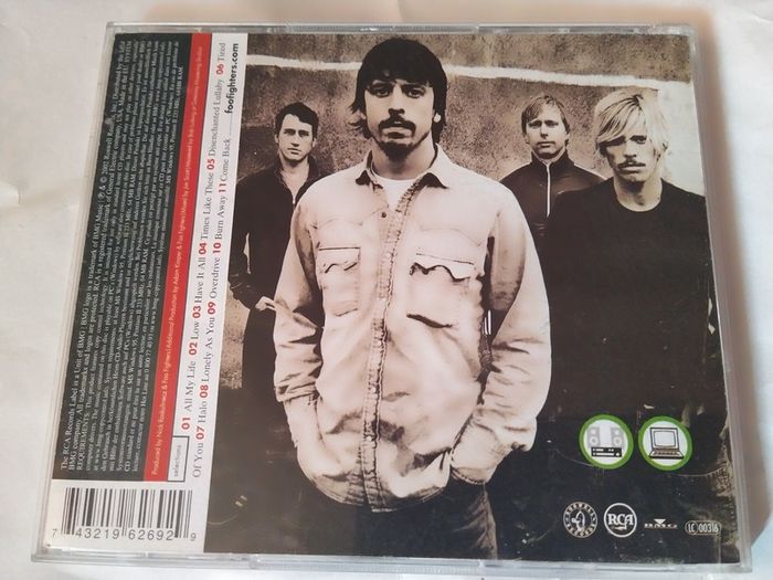 Foo Fighters - One by One 2 disc Cd
