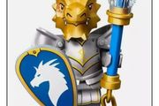 Lego Dragonborn Paladin Minifigure