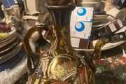 Antique Spanish glass bottle free postage