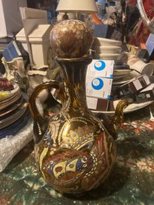 Antique Spanish glass bottle free postage