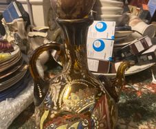 Antique Spanish glass bottle free postage