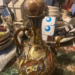 Antique Spanish glass bottle free postage