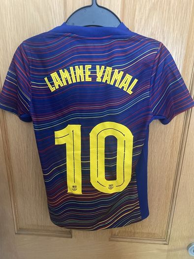 Authentic Kids' Football Shirt Nike FC Barcelona 25/26 Academy Pro