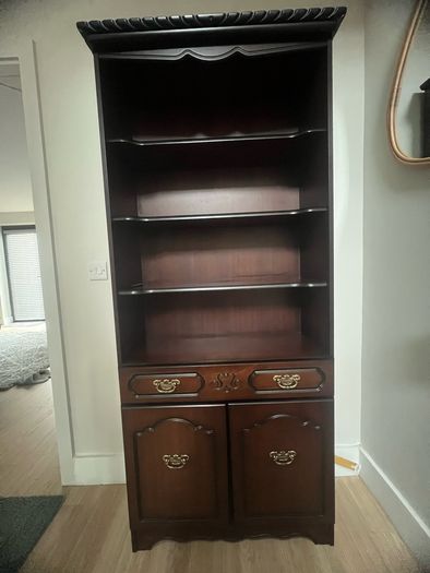 hardwood cabinet