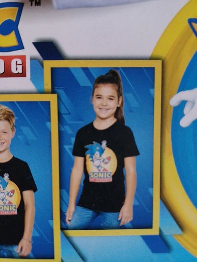 BNWT Age 11-12 Sonic Teeshirt