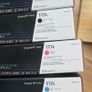 Original HP 117A Laser Toner Cartridges, Black, Cyan & Magenta Image 2