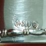 set of German silver napkin rings Image 6