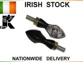 Mini Eye Led Motorcycle Indicators - Black