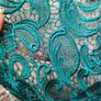 Green lace Occasion Pencil dress size 14 Postage included Image 8