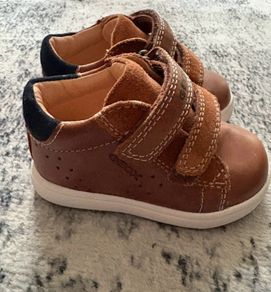 Geox baby boys first time walker shoes 19