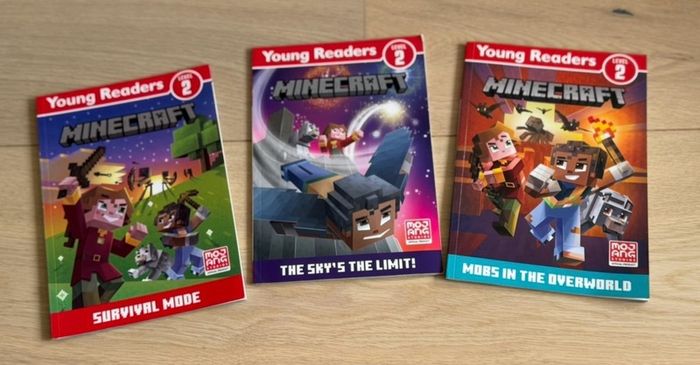 Minecraft young reader books