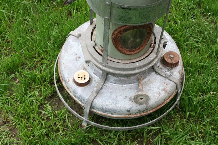 Vintage Original Aladdin Blue Flame Paraffin Heater Series 37