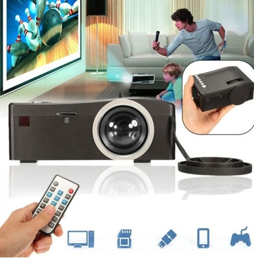 Led Projector Hd Home Theater Multimedia Hdmi Ps3 Ps4 Xbox 360 One Usb Lcd Tf