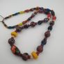 Antique Venetian Style Gabri & African Glass beads Necklace Image 6