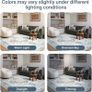 Large Washable Rugs for Living Room 200x290cm, Extra Large Area Rug, Vintage Boho Rugs, Low Pile, Non-Shedding, XXL Carpet, Traditional Oriental Design, Dining Room, Home Office, Bedroom Image 4