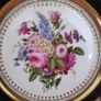Antique 19th century Paris porcelain cabinet plate marked Feuillet Image 4
