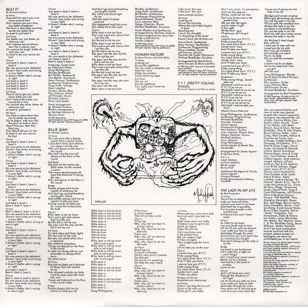 Michael Jackson   Thriller Gatefold